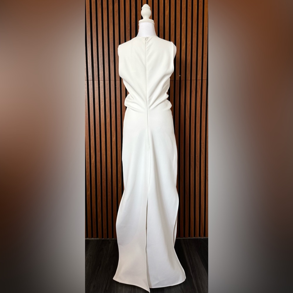 Proenza Schouler Cream Sleeveless Jumpsuit - Picture 6 of 9